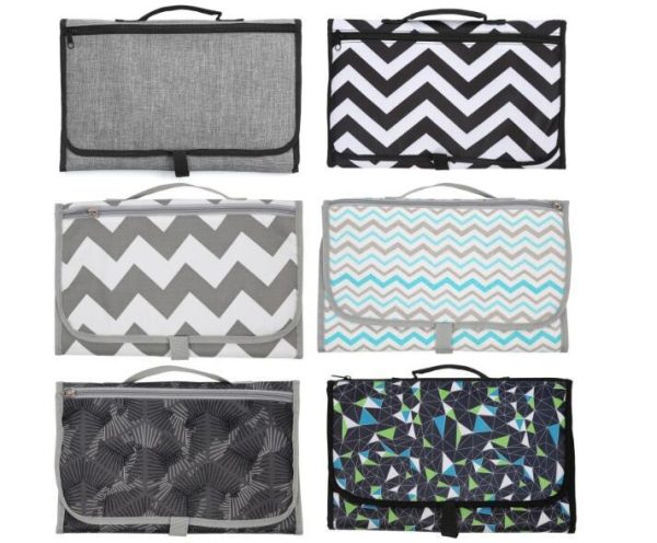 Baby Portable Foldable Washable Compact Travel Nappy Diaper Changing Mat Waterproof Baby Floor Mat Change Play Mat & Storage Bag - Image 6