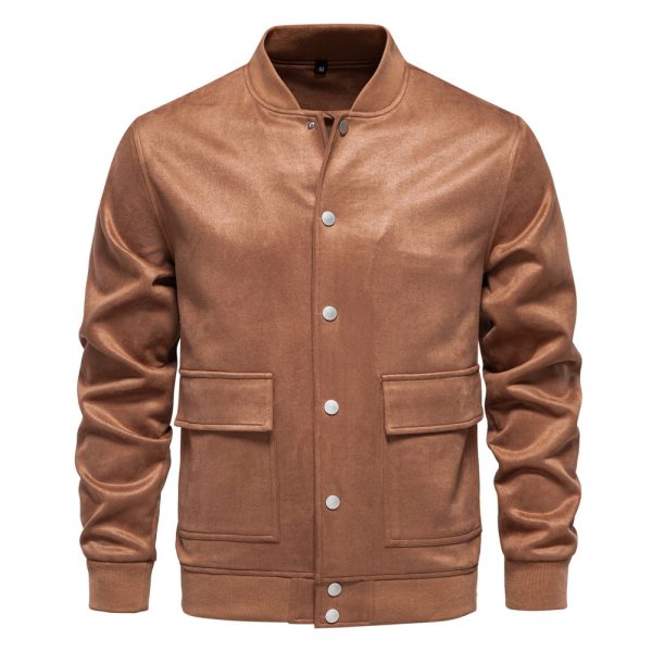 Casual Baseball Uniform Men's Jacket - Image 8