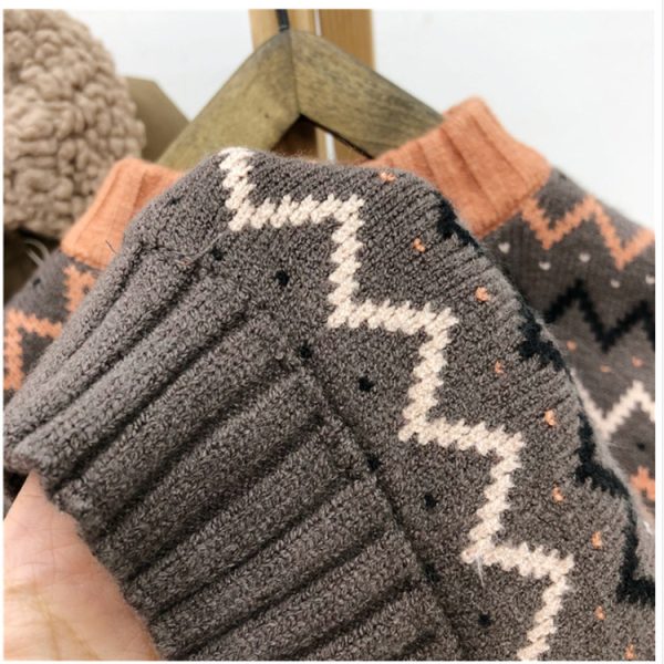 Korean Version Of Childrens Clothing Mens And Womens Baby Sweater - Image 6