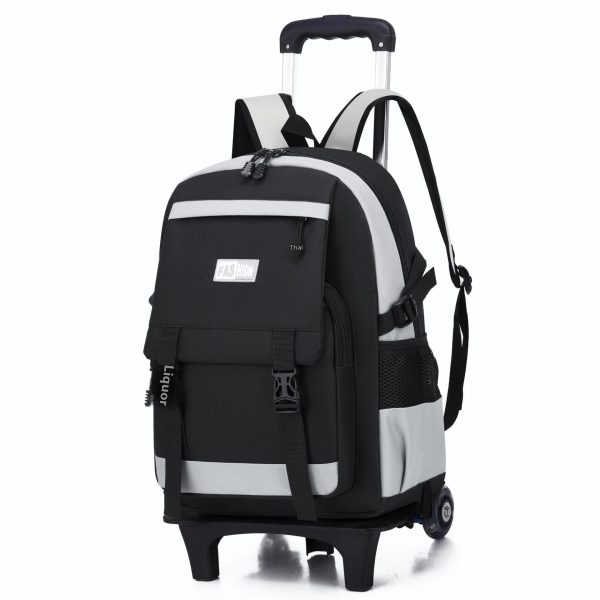 Leisure Primary School Student Large Capacity Pull Rod Backpack - Image 10