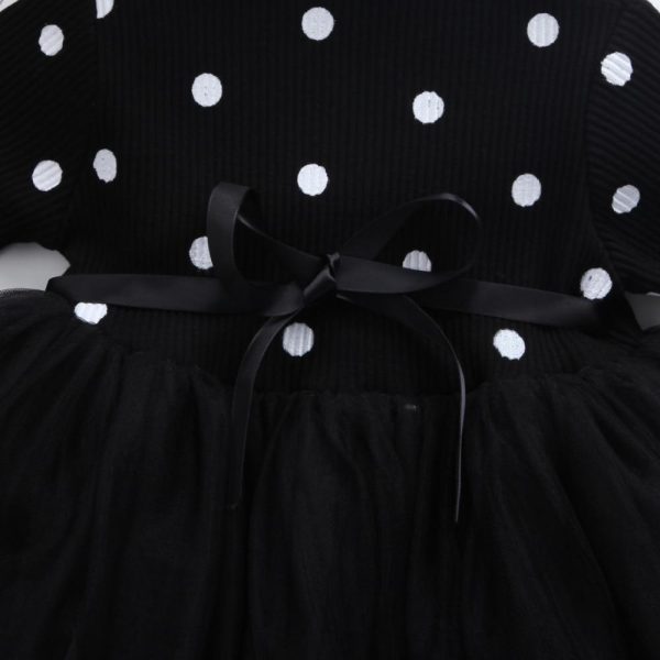 Baby Girls Spring Winter Long Sleeve Tutu Lace Dresses Infantil Newborn 1st Birthday Party Clothes Christening Gown Casual Wear - Image 6