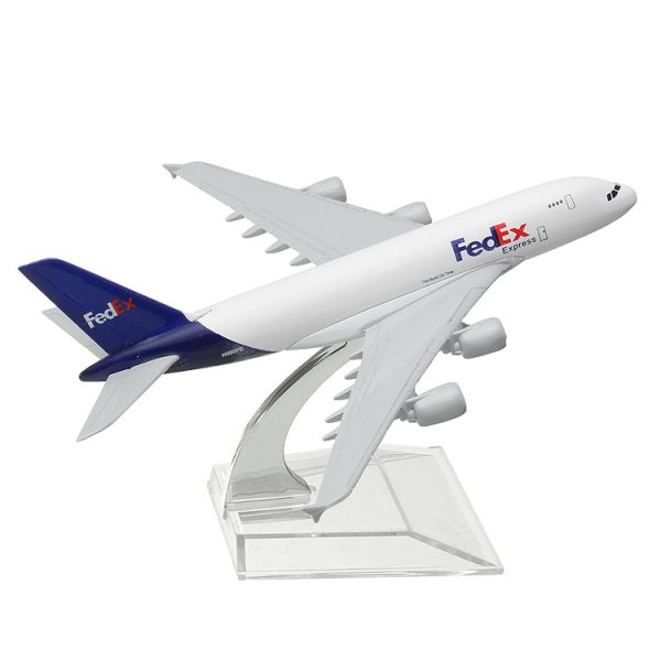 Civil Aviation Aircraft Model Alloy International Airbus Model Simulation Office Aircraft Model Decoration - Image 5
