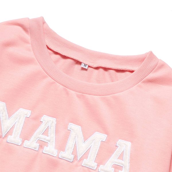 Explosive Letter Printed Sweater Parent-child Sweater - Image 4