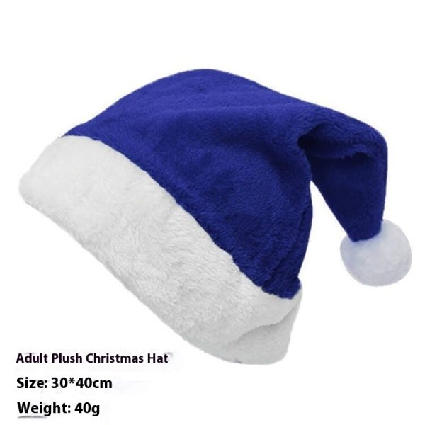 Christmas Decoration Supplies Dress Up Plush Bonnet - Image 7
