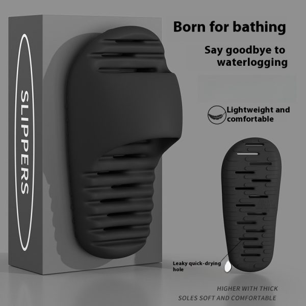 Quick-drying Bathroom Women's Wear-resistant Mute Slippers - Image 9