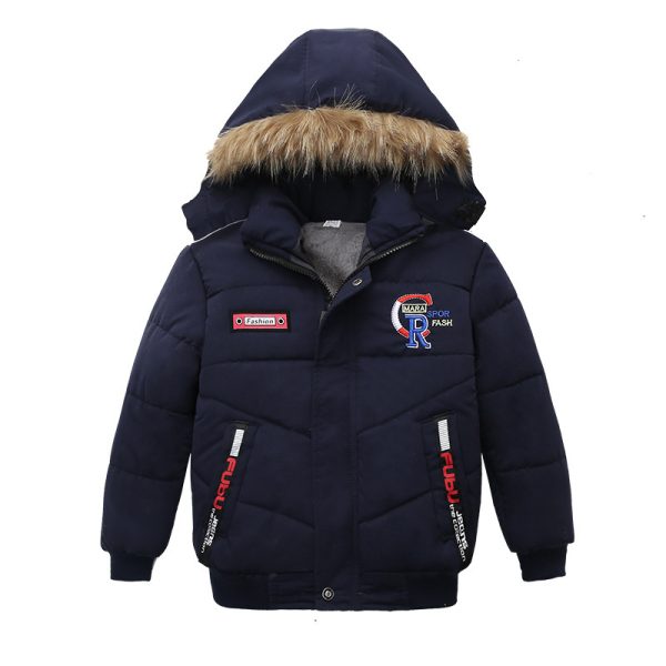 Small And Medium-Sized Boys Cotton-Padded Jackets - Image 10