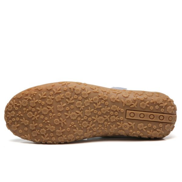 Summer Handmade Retro Soft Sole Leather Velcro Casual Women's Shoes - Image 5
