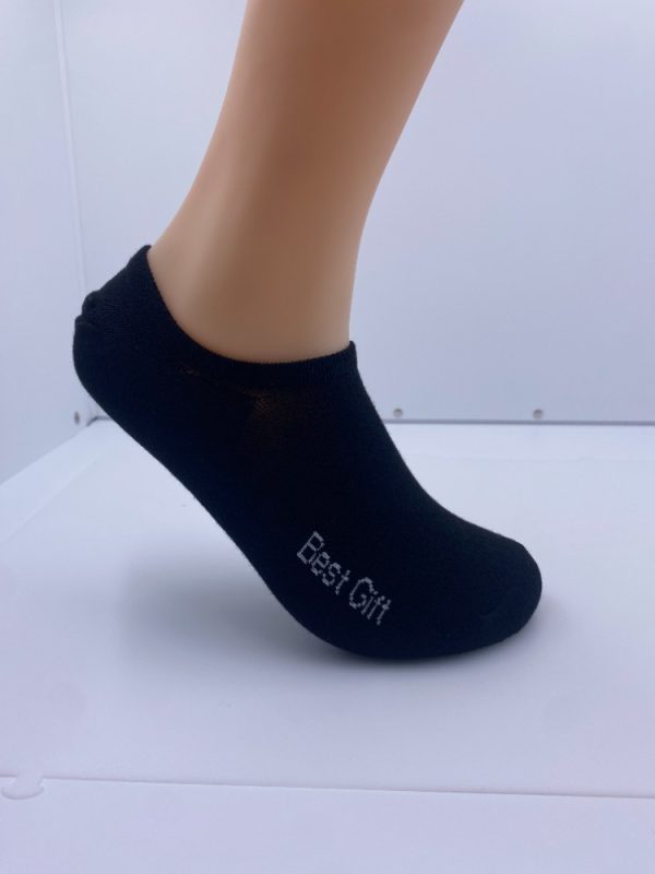 12 Pairs Of Thin Black Invisible Socks - Image 9