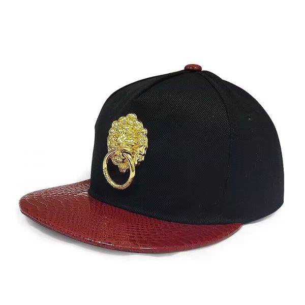 Men's PU Leather Hip-hop Baseball Cap - Image 9