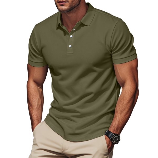Casual British Style Summer Men's T-shirt - Image 4