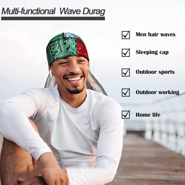 Multicolor Printing Pirate Hat Men's Fashion - Image 4