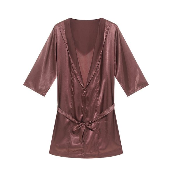 Thin Loose Short Sleeve Pajamas - Image 5