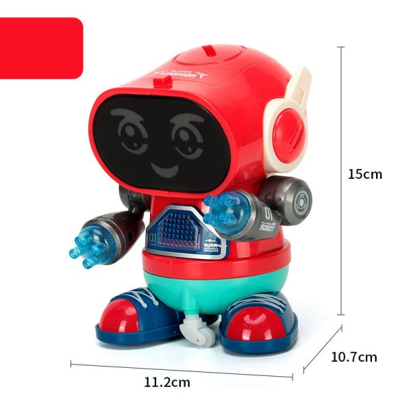 Electric Rock Robot, Music, Light, Automatic Walking, Swinging And Dancing Robot, Children's Toys - Image 5