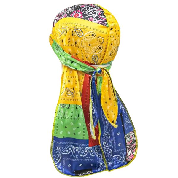 Multicolor Printing Pirate Hat Men's Fashion - Image 6