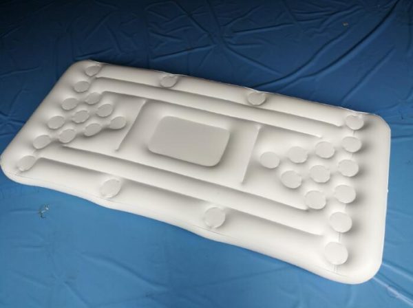 Water Party  Air Mattress Ice Bucket Cooler Cup Holder Inflatable Beer Pong Table Pool Float - Image 4