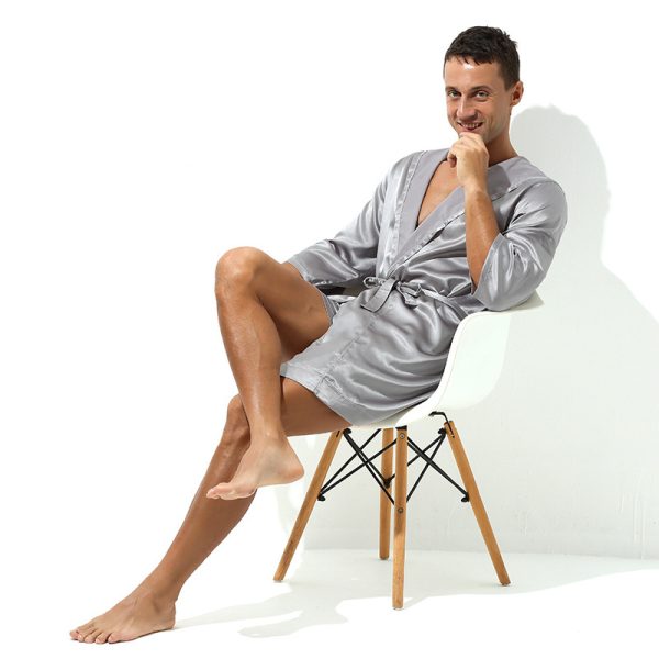 Thin Loose Short Sleeve Pajamas - Image 2