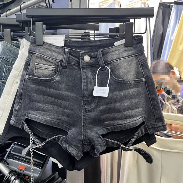 Trousers Design Sexy Denim Hot Pants - Image 4