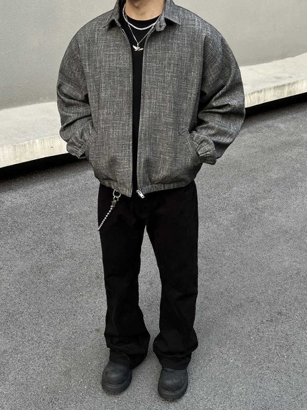 American Retro Old Money Style Coat For Men - Image 4