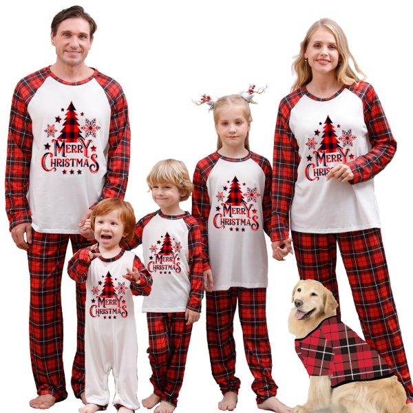 Christmas Parent-child Pajamas Suit Printed Homewear - Image 2