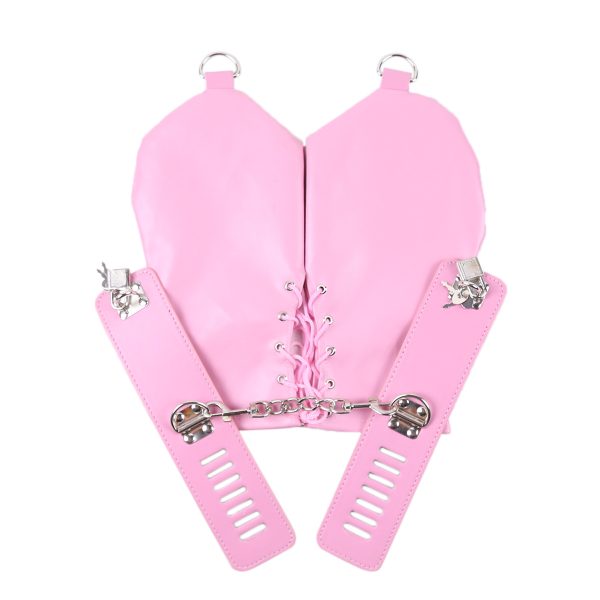 Creative Solid Color Casual PU Gloves Suit - Image 6