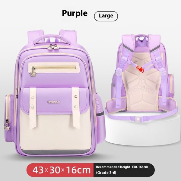 Oxford Cloth Children's Schoolbag Large Capacity Backpack - Image 7