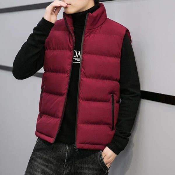 Autumn And Winter Leisure Warm Sleeveless Jacket - Image 8