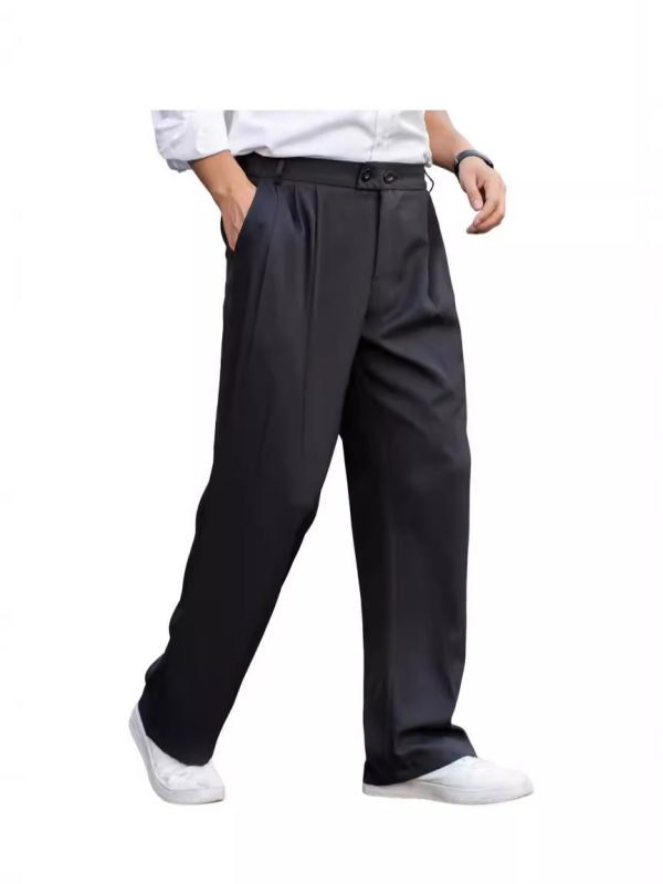 Men's Fashion Loose Drooping Casual Pants - Image 4