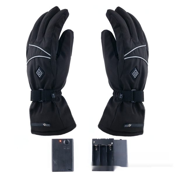 Electric Heating Gloves Lithium Battery Three-gear Temperature Control Warm - Image 5