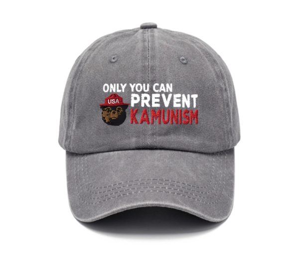 Washed Cotton Bear Hat Distressed - Image 7