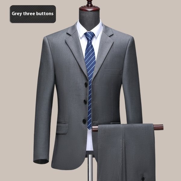 Men's Business Formal Groom Dress Wedding - Image 8