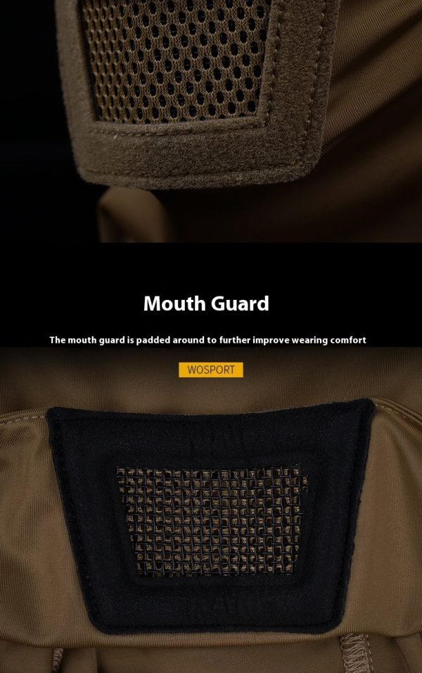 WoSporT Knight Camouflage Headgear - Image 10