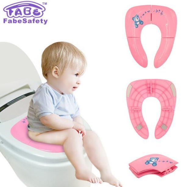 Toilet Seat Folding Toilet Seat for Children - Image 3