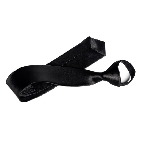Lazy Zip Tie Men's Business Formal Shirt Accessories Narrow - Image 5