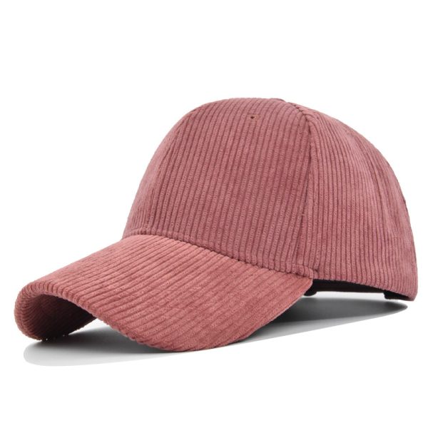 Fashion Corduroy All-matching Peaked Cap Men - Image 7
