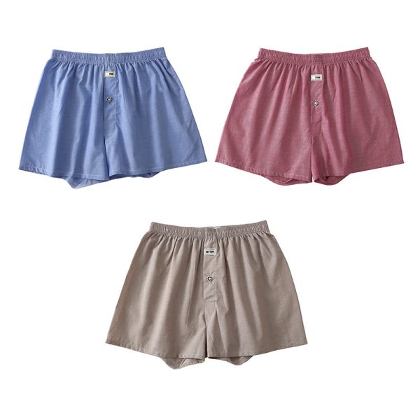 Loose Men's Underwear Solid Color Simple And Breathable - Image 6