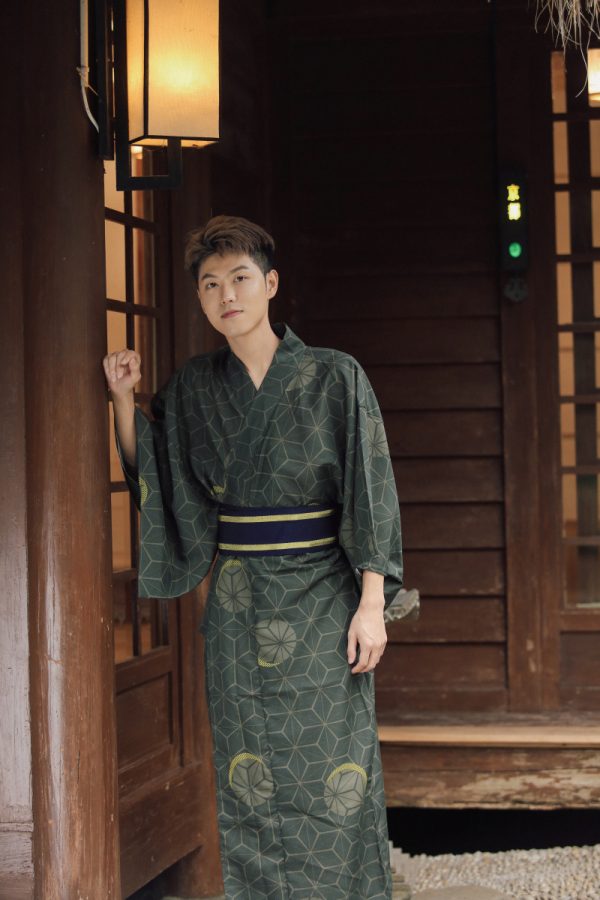 Japanese Kimono Male Traditional Samurai Gentleman - Image 10