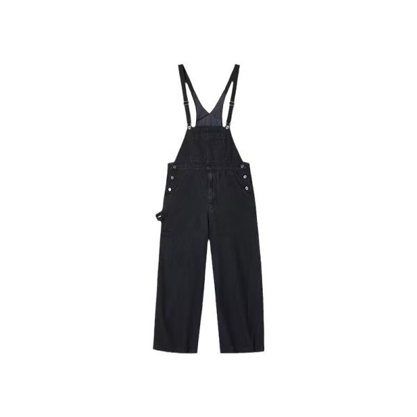 Jumpsuit Suspender Men's Business Shirt Wide Leg Pants - Image 5
