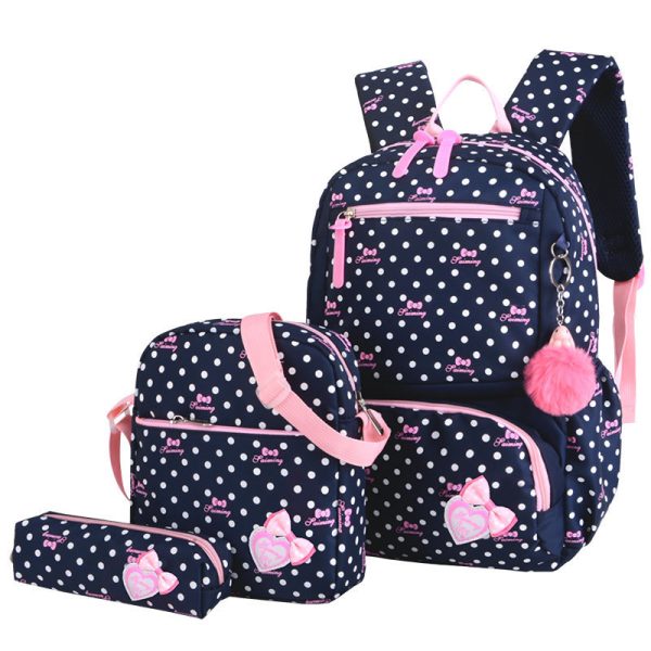 Elementary School Girl Korean Style Cute Princess Backpack - Image 4