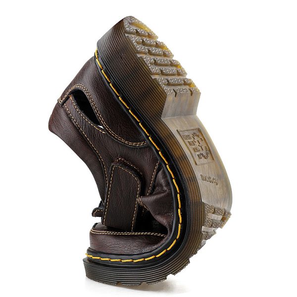 Leather Breathable Sandals Outdoor Leisure Mountaineering Shoes - Image 4