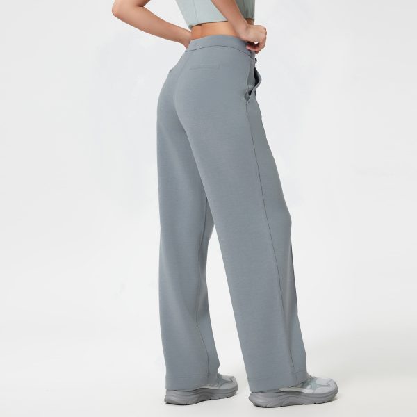 Loose Drooping Slimming Straight Pants - Image 4