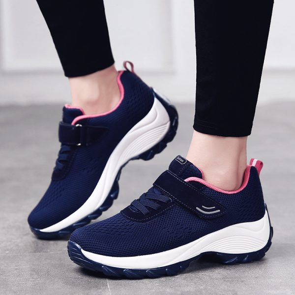 Running Shoes, Outdoor Key-step Sports Shoes, Thick-soled Height-increasing Shoes - Image 4