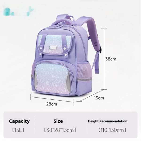 Girls And Boys Children's Schoolbag For Grade 1-3 Large Capacity - Image 5