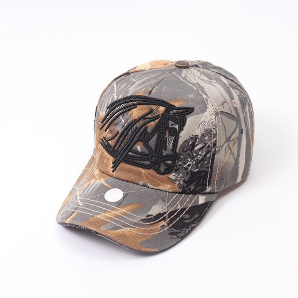 Letter Embroidery Graffiti Baseball Cap Unisex Street - Image 4