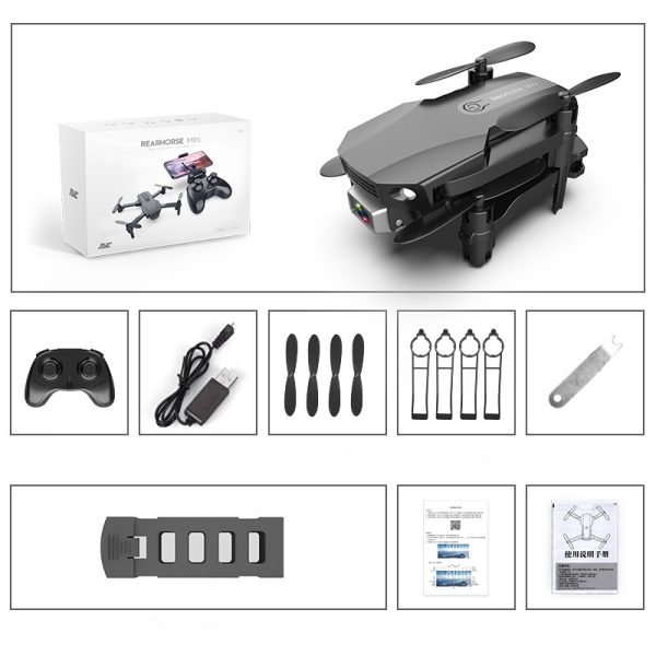 Folding Drone HD 4K Aerial Photography Mini Quadcopter Toy RC Airplane - Image 9