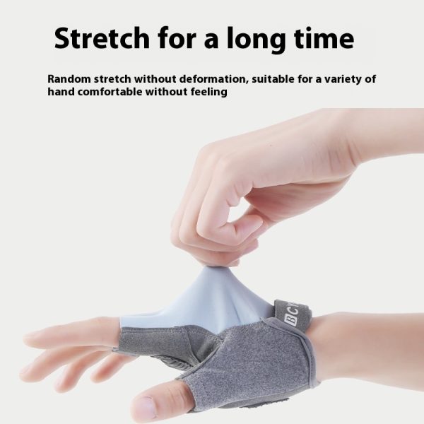 Thin Half Finger Exercise Anti Training Anti Slip Gloves - Image 3