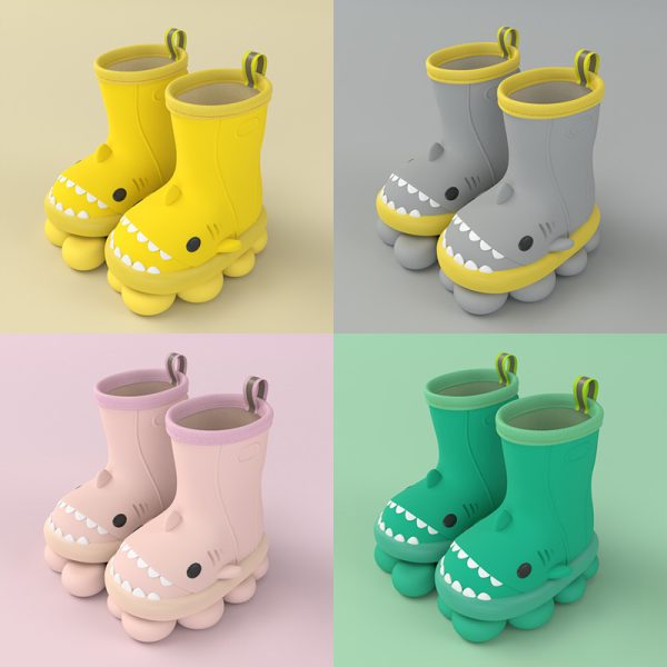 Shark Shoes Kids Rain Boots - Image 4