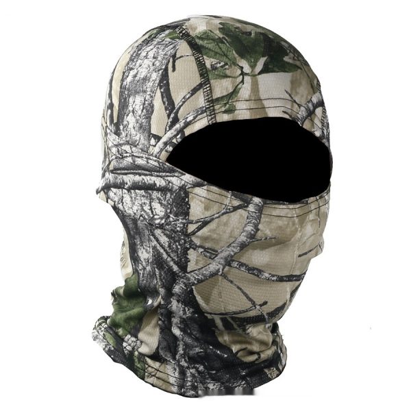 Men's Creative Bionic Camouflage Riding Sand-proof Headgear - Image 2