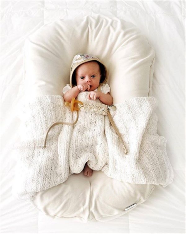 Baby Nest Bed Crib Newborn Baby Nest Cot Cribs Infant Portable Cotton Crib Travel Cradle Cushion - Image 6