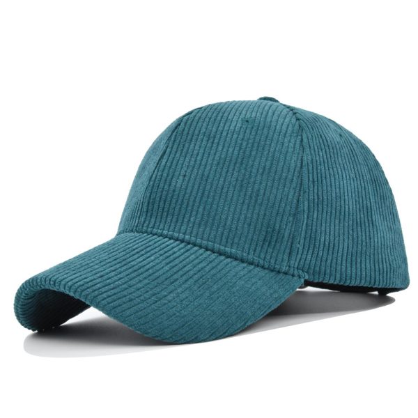 Fashion Corduroy All-matching Peaked Cap Men - Image 9