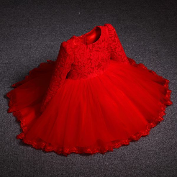 Lace princess dress girls summer dress - Image 7